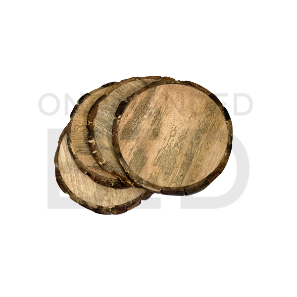 Rustic Live Edge Coasters